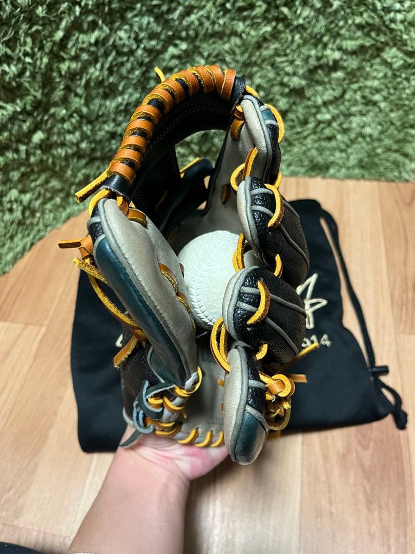 ウィルソンスタッフ カスタムオーダー 軟式内野用グラブ 87 ブラックSS