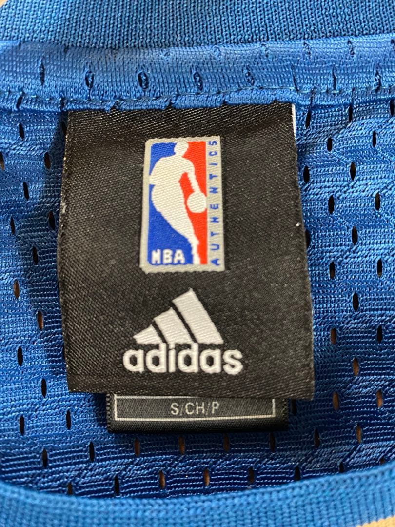 adidas NBA　ウィザーズ　アリナス　刺繍ロゴ　ゲームシャツ　ユニフォーム