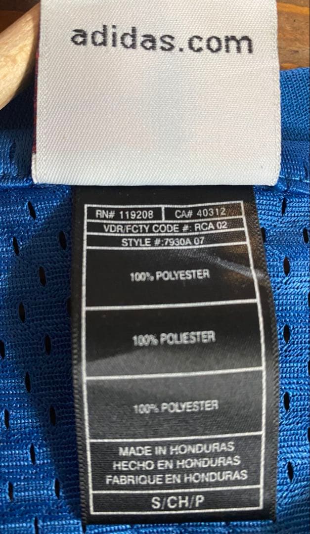 adidas NBA　ウィザーズ　アリナス　刺繍ロゴ　ゲームシャツ　ユニフォーム