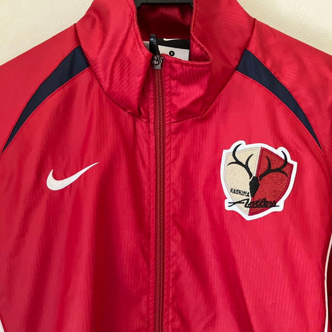 【新品・美品】鹿島アントラーズスクール　ウインドブレーカーS サイズ　上下セット