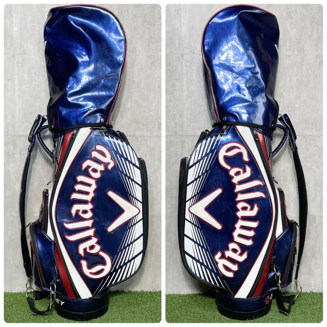 キャロウェイ Callaway ツアーモデル キャディバッグ ゴルフバッグ 良品