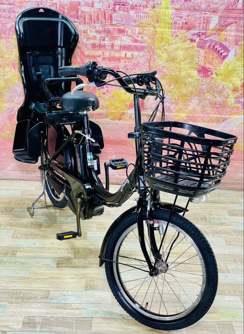 ZK3769 電動自転車 ヤマハ パスバビー 子供乗せ 20インチ