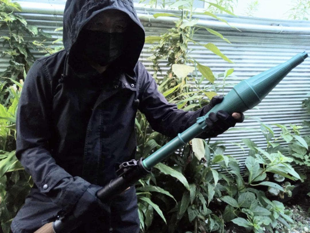 フルスクラッチ RPG-7 ロケットランチャー 3Dプリンター 成形 S