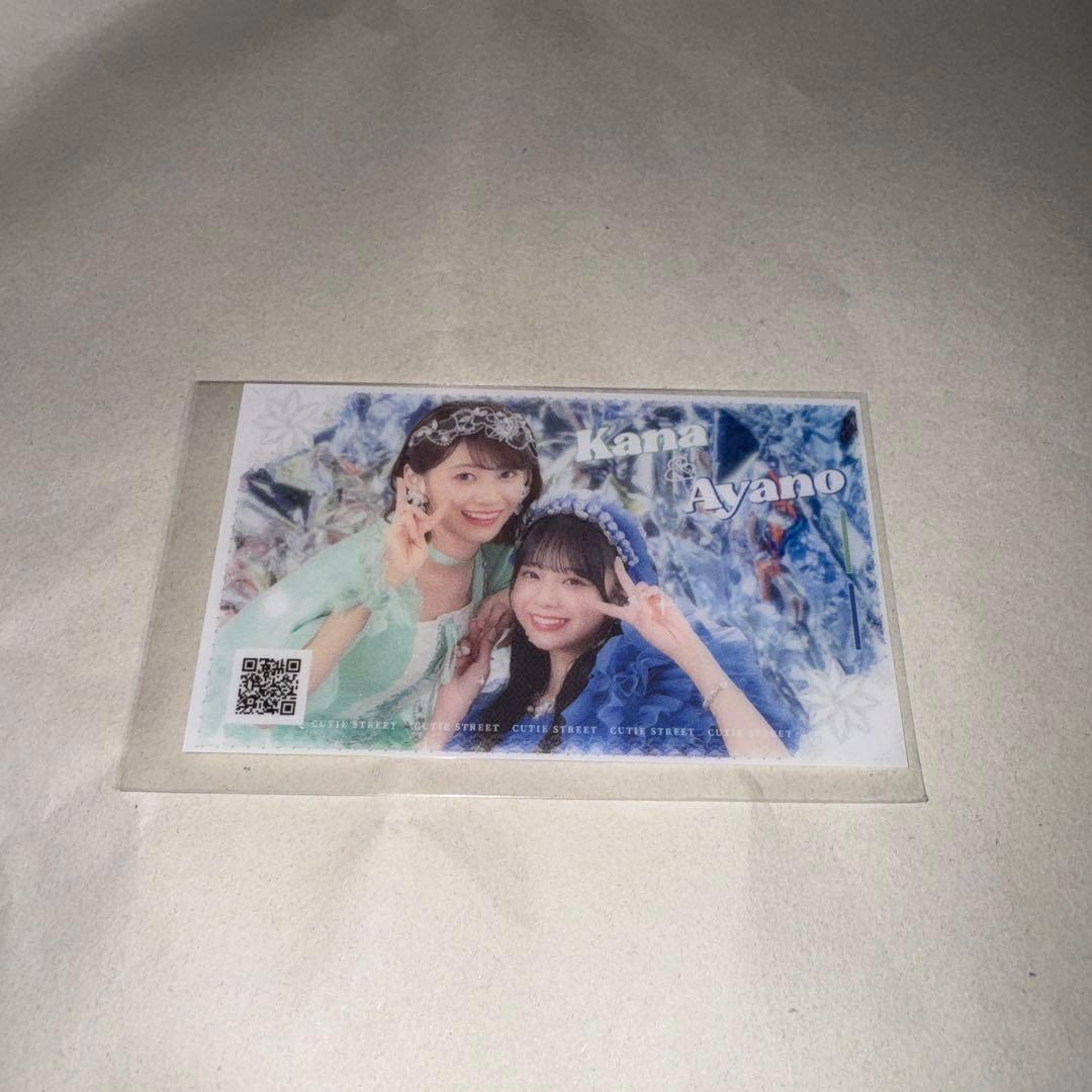 CUTIE STREET 板倉 可奈サイン入りアクリルパネル含むグッズセット