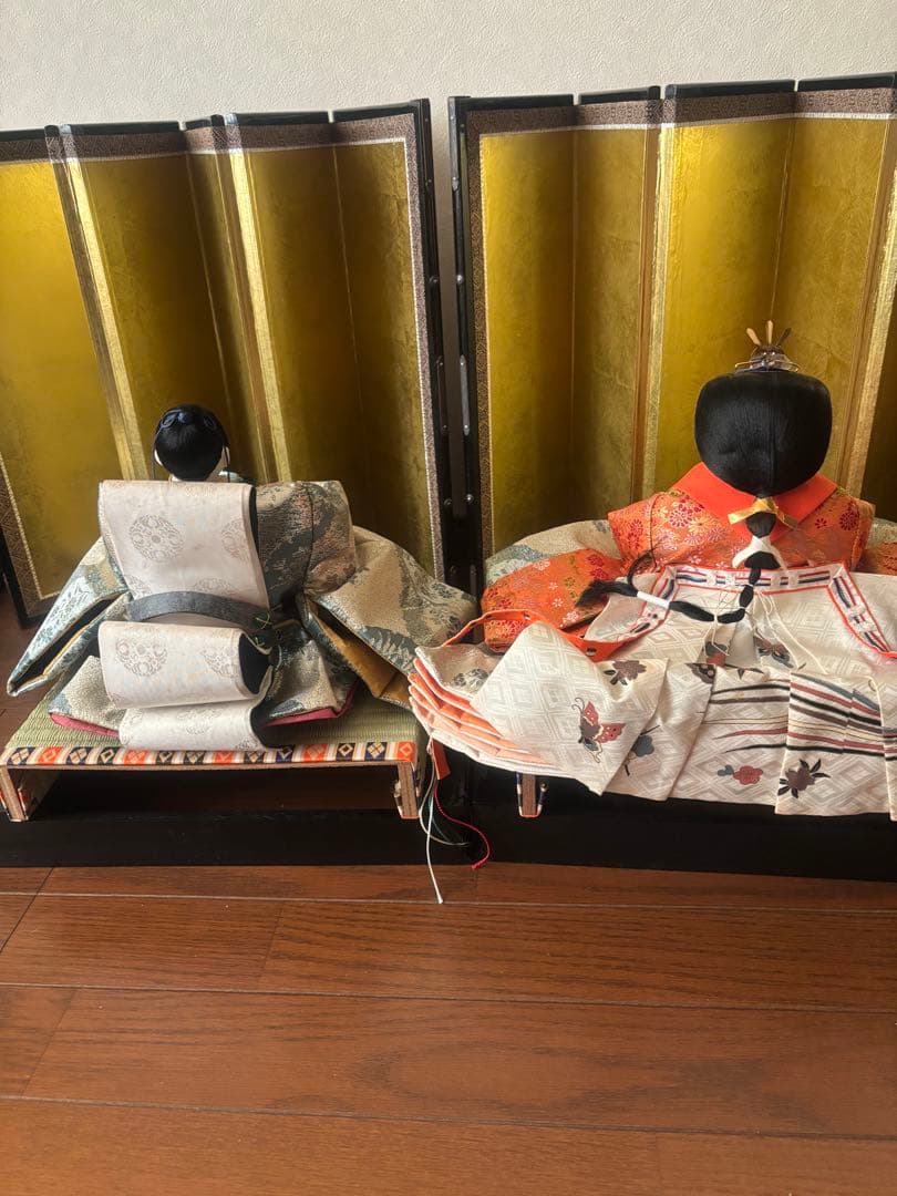 高級雛人形　バラ売り対応　御内裏様　お雛様　台座　屏風　7段飾り　増村　親王飾り