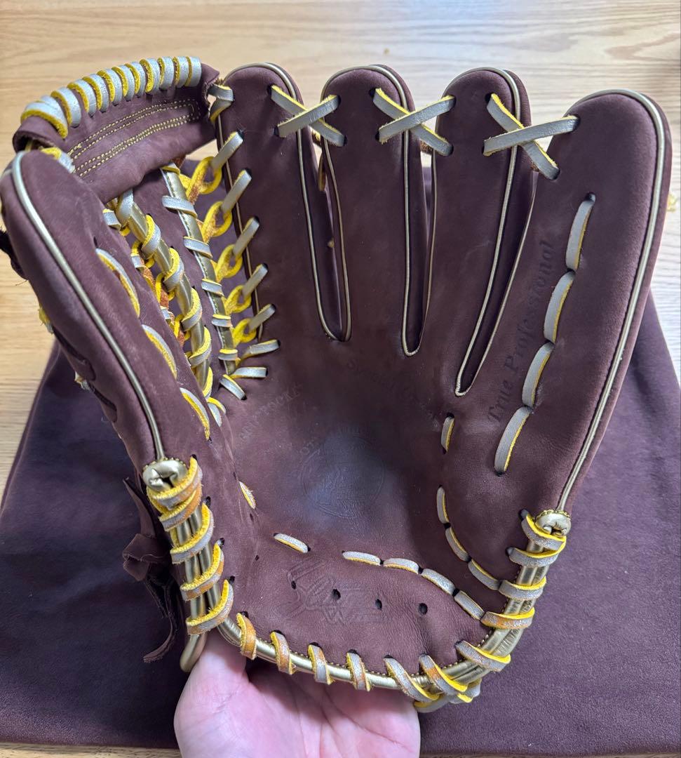Slugger 軟式グローブ ブラウン 収納袋付き