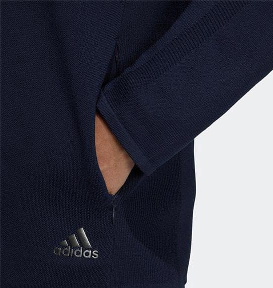 新品 アディダス ゴルフウェア PRIMEKNIT テーラードジャケットNV/L