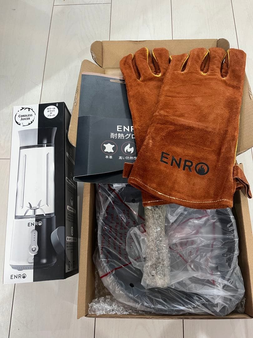 ENRO 耐熱グローブ&スキレット＆ジューサー新品