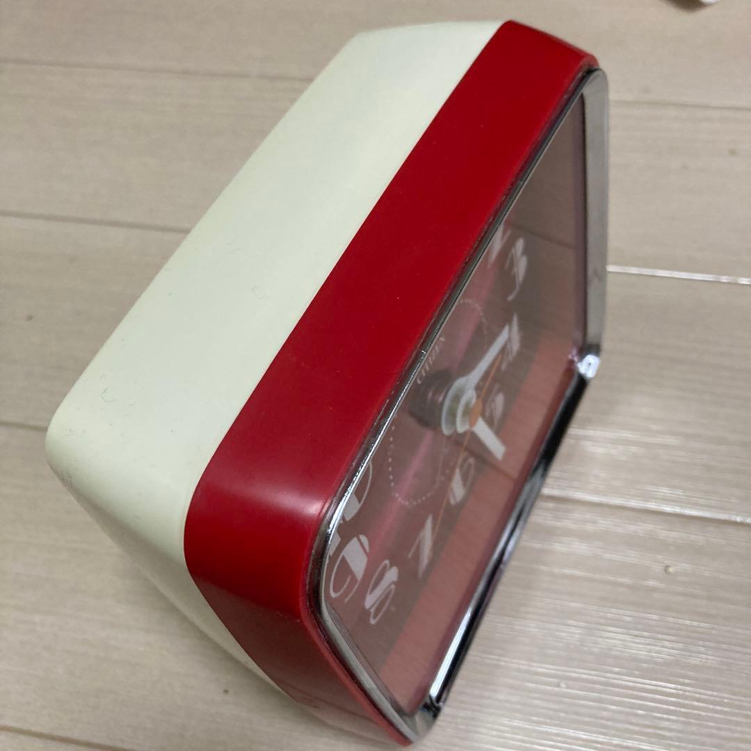 CITIZEN 目覚まし時計　置き時計　レトロ　昭和