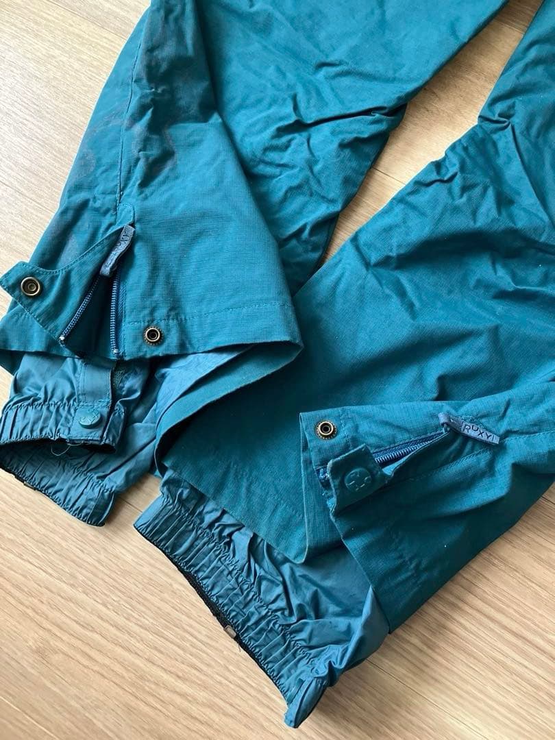 【備品】ROXY スノボウェア スノーパンツ グリーン 深緑
