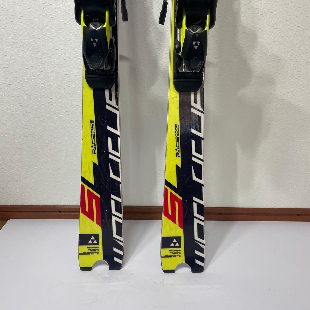 FISCHER RC4 Worldcup SL 165 スキー板 ビンディング付