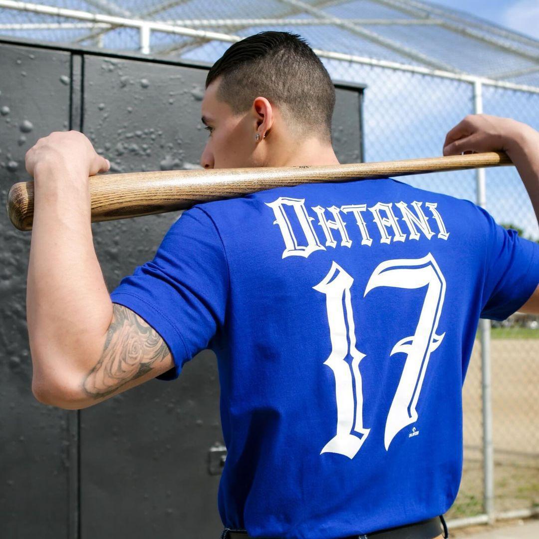 MR CARTOON DODGERS SHOHEI OHTANI TEE 青