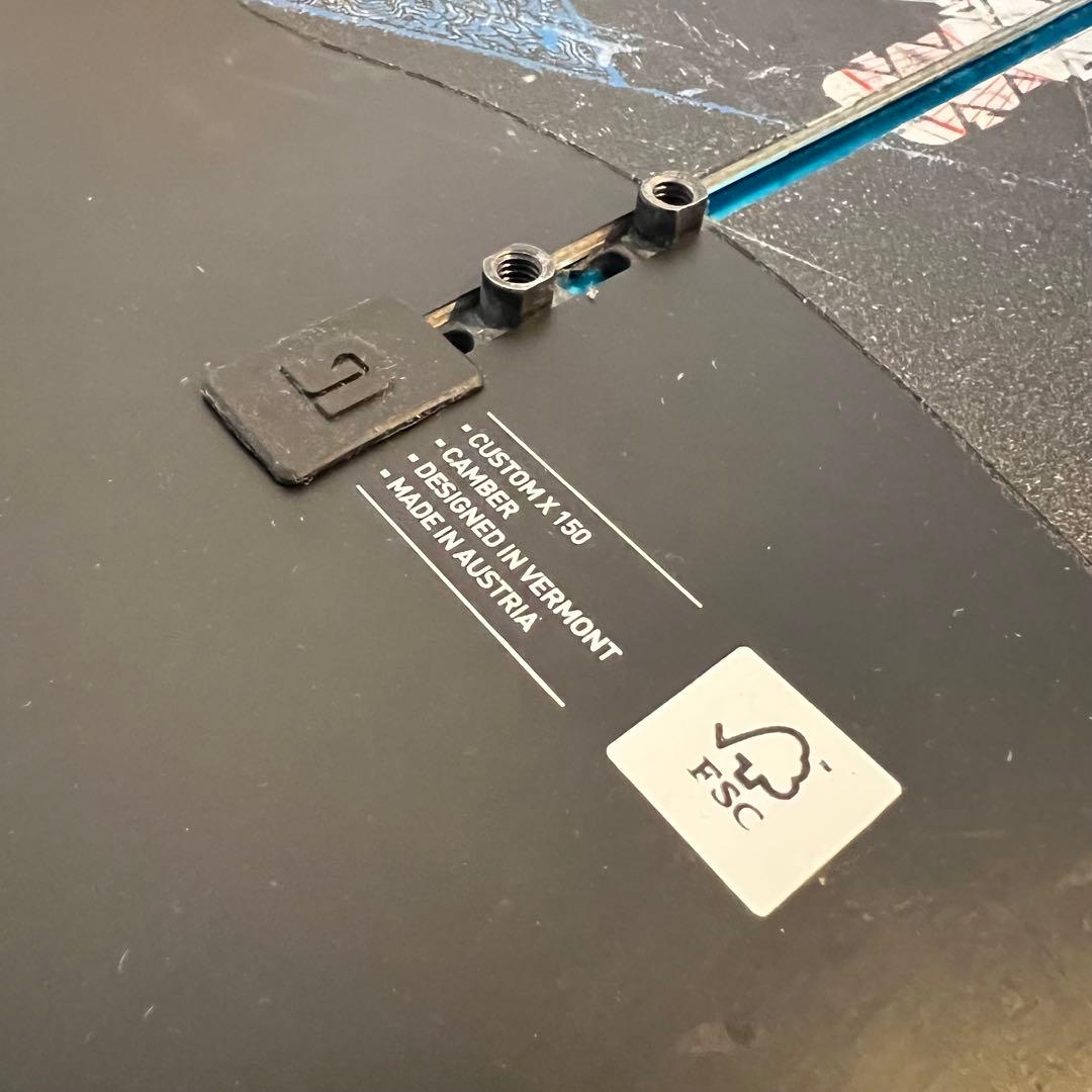 スノーボード BURTON custom x 150