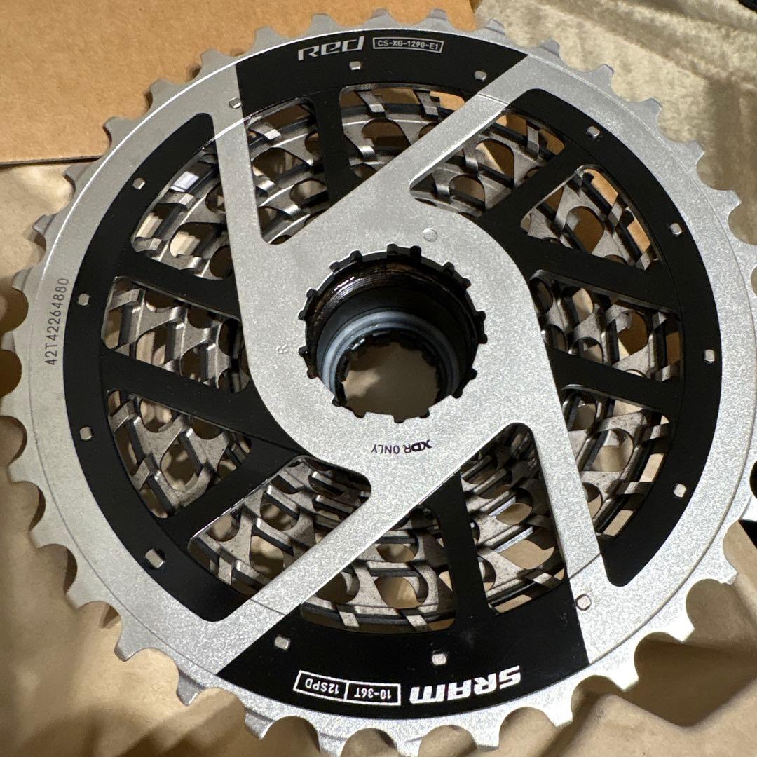 パーツ sram red E1 XG-1290 Cassette 10 36