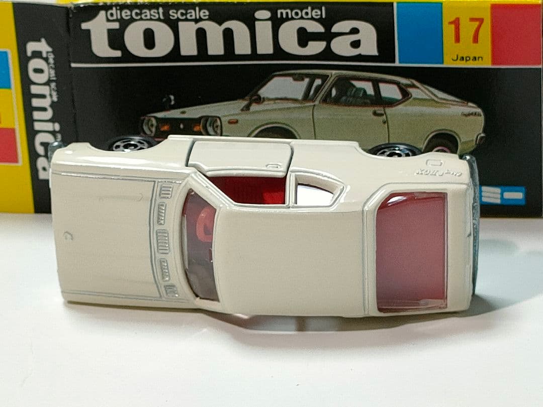 黒箱トミカ 17　日産チェリーFⅡ 1400クーペGX　美品　日本製　デッド