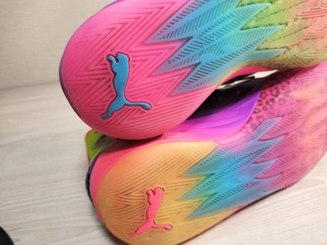 美品レア　☆puma プーマ　MB.01 ラメロボール、26 バスケットボール