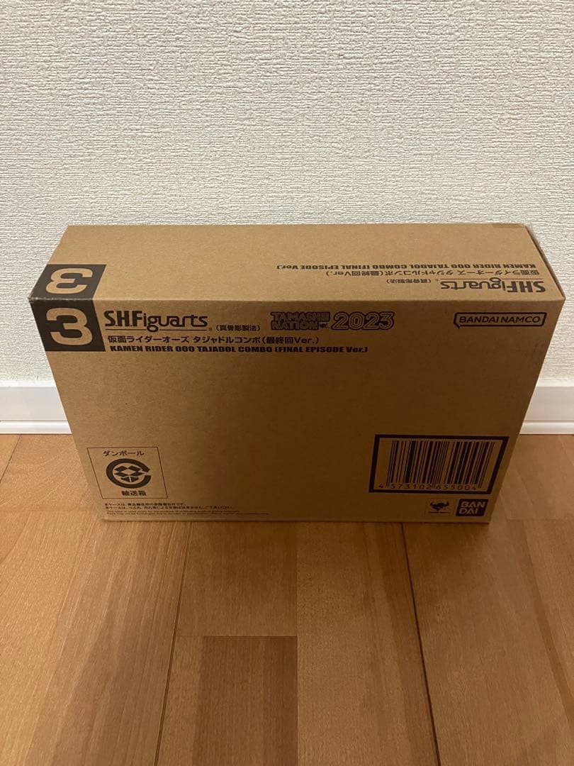 新品未開封 真骨彫 仮面ライダーオーズ タジャドルコンボ 最終回ver.