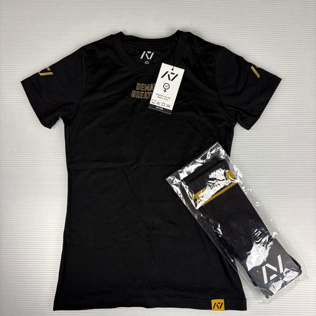 【新品】A7 TシャツXS＋デッドリフトソックスS セット