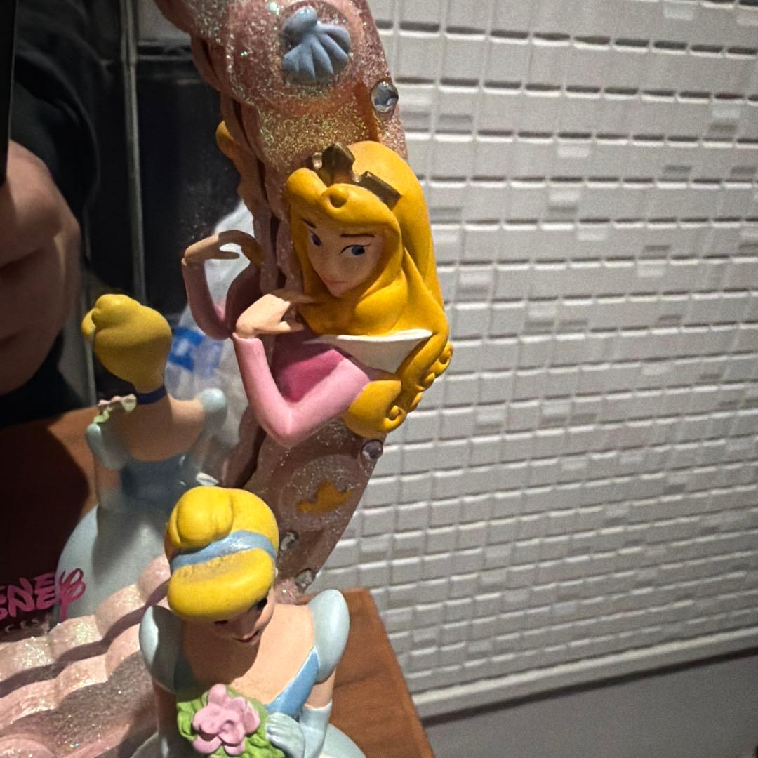 Disney ディズニー プリンセス ミラースタンド 陶器 置物