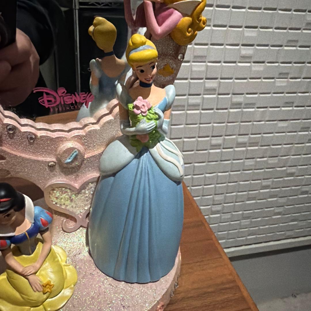 Disney ディズニー プリンセス ミラースタンド 陶器 置物