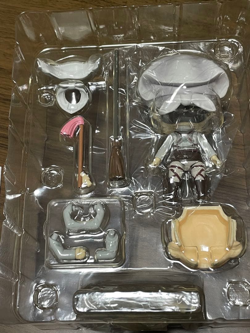 ねんどろいど　リヴァイ　お掃除Ver. 台座付き