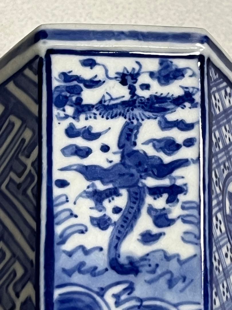 香炉　染付