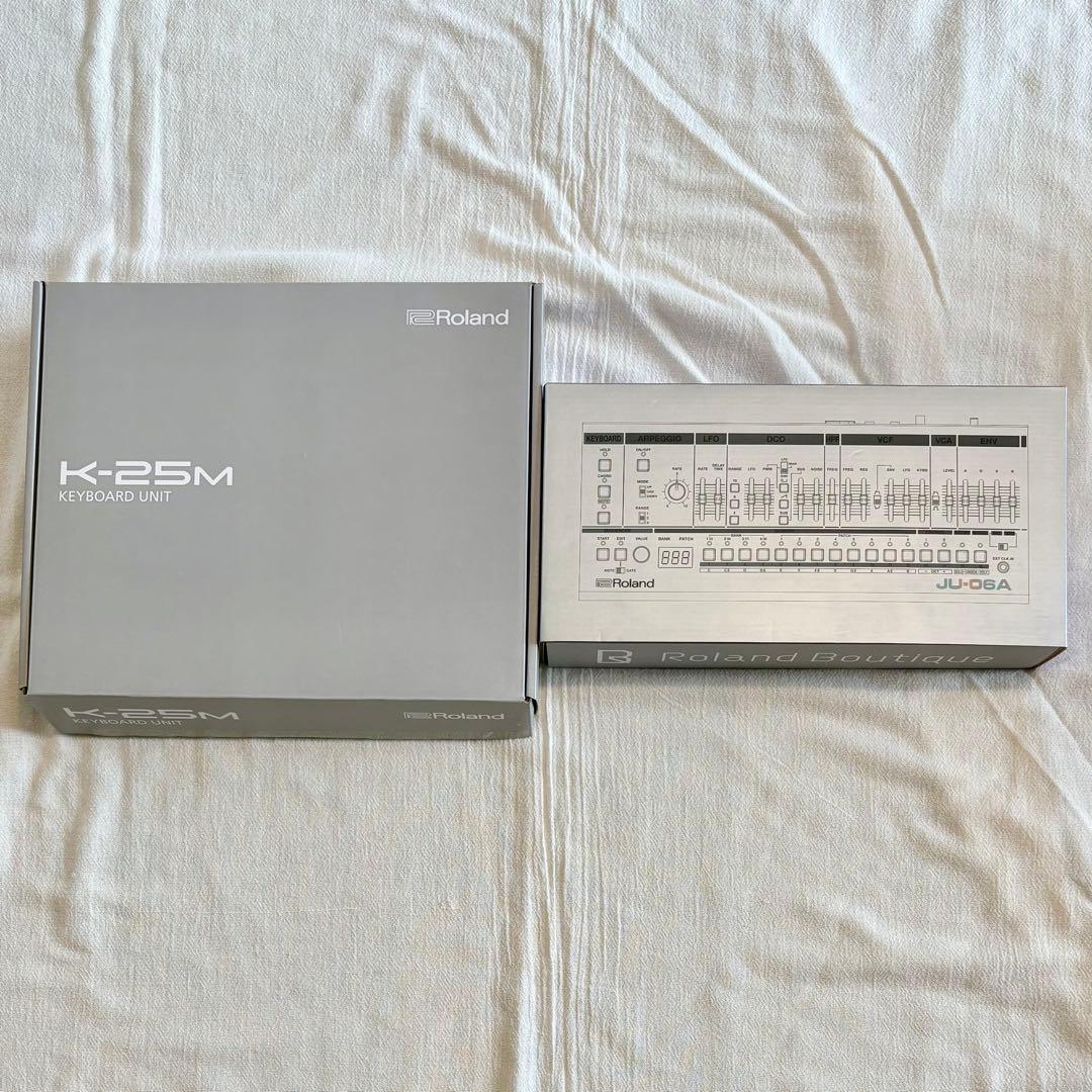 【美品完動品】JU-06AとK-25Mセット Roland ローランド