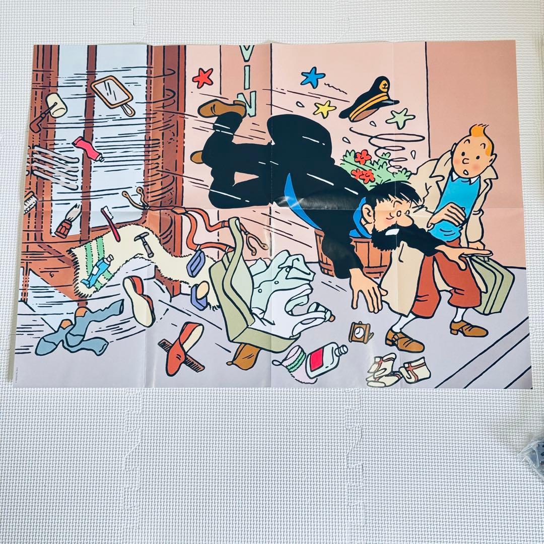 入手困難 TINTIN タンタンの冒険 ジグソーパズル 1000ピース レア