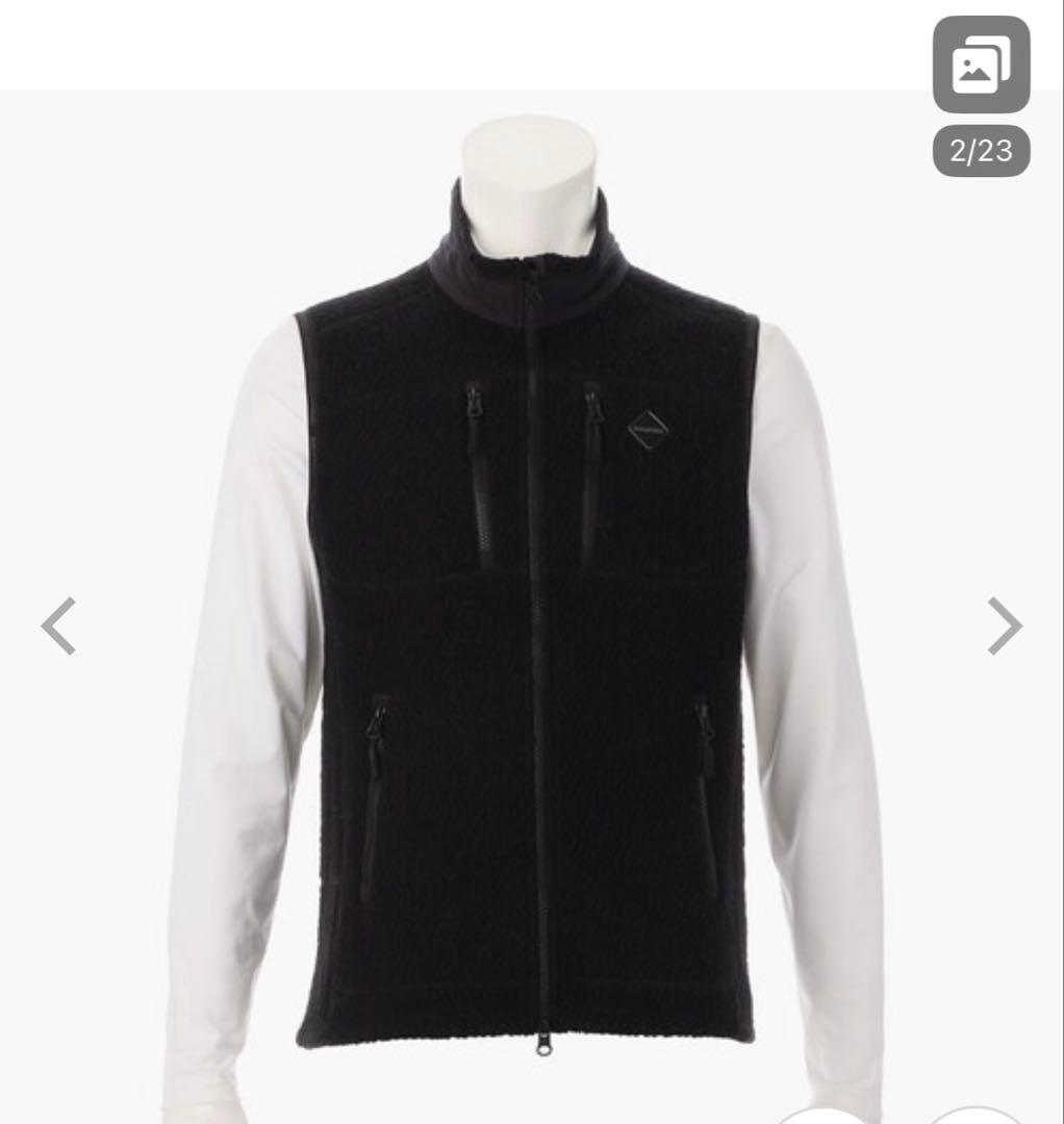 【美品】URBAN ATHLETE コレクション ウールボアジップアップベスト