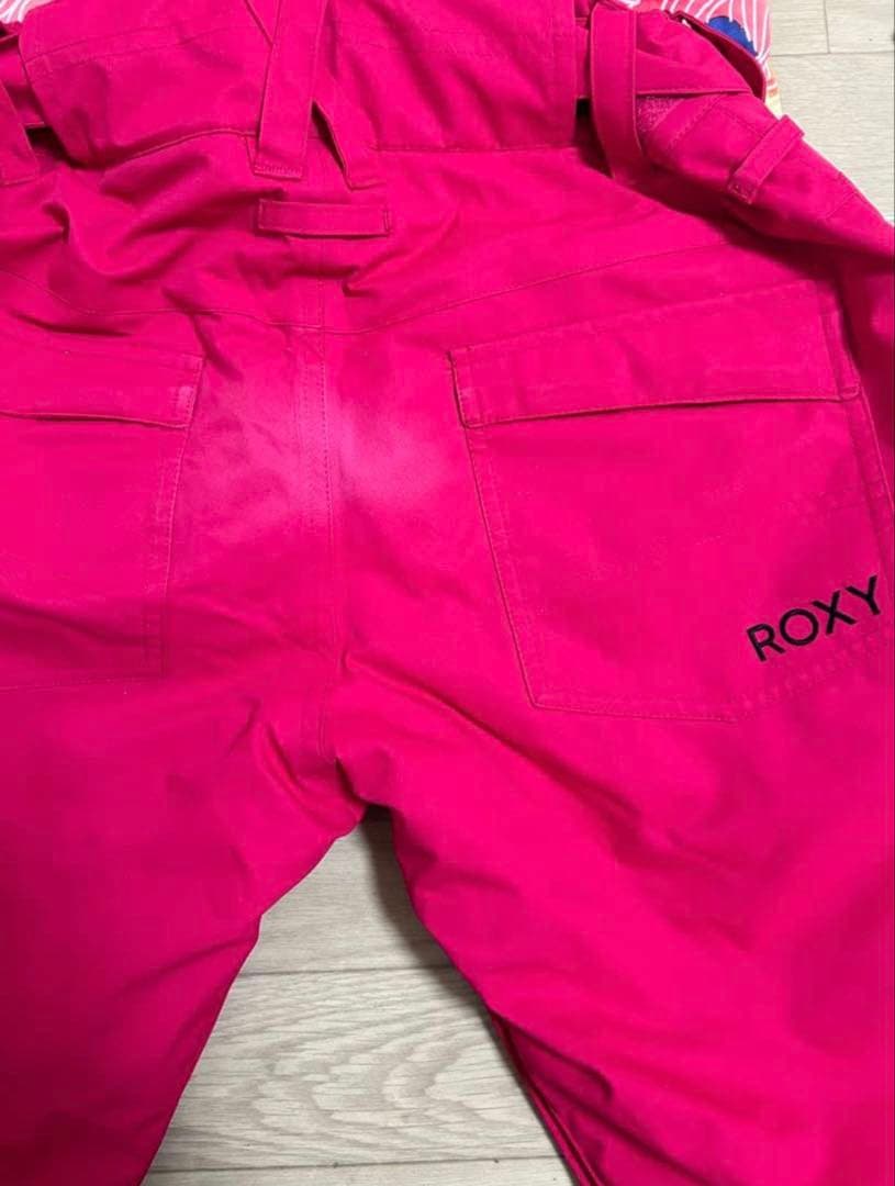 ROXY スノボウェア 4点セット ジャケット パンツ 手袋 ゴーグル ピンク