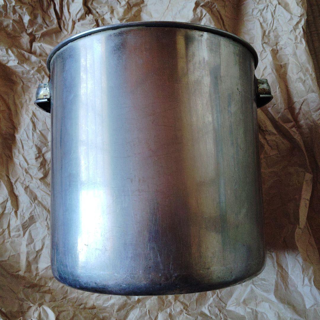 寸胴鍋 　ポット 保存容器 業務用ソース入れ ステンレス製31cm 　2個セット