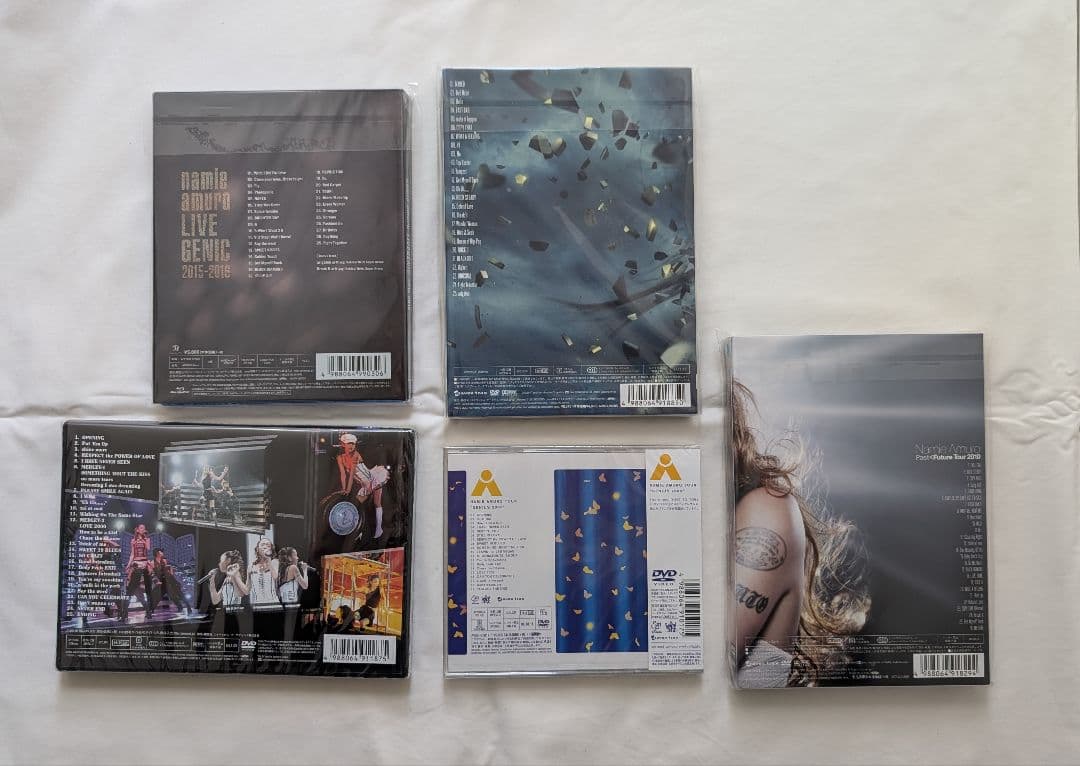 namie amuro ライブDVD/BLU-RAYコレクション