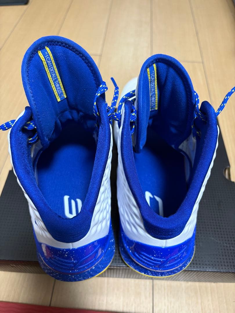 シューズ(男性用) Curry 1 Dub Nation White/Blue/Yellow