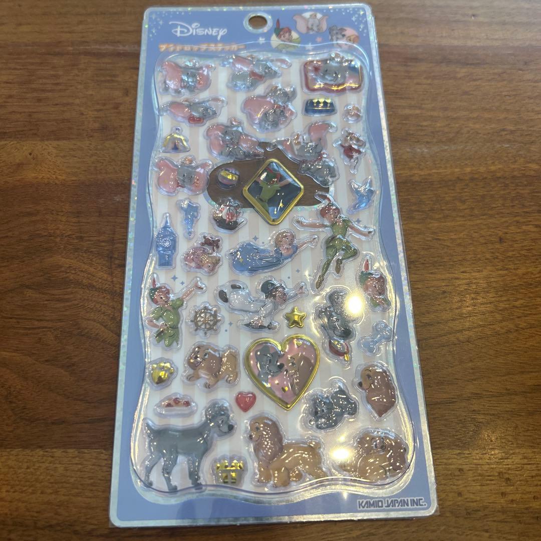 ディズニー　ボンボンドロップシール 4枚セット
