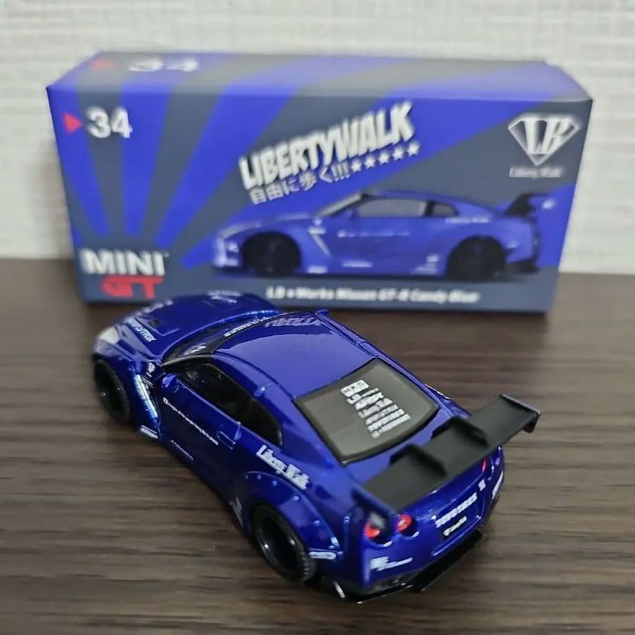 LIBERTY WALK LB★Works GT-R Candy Blue 希少