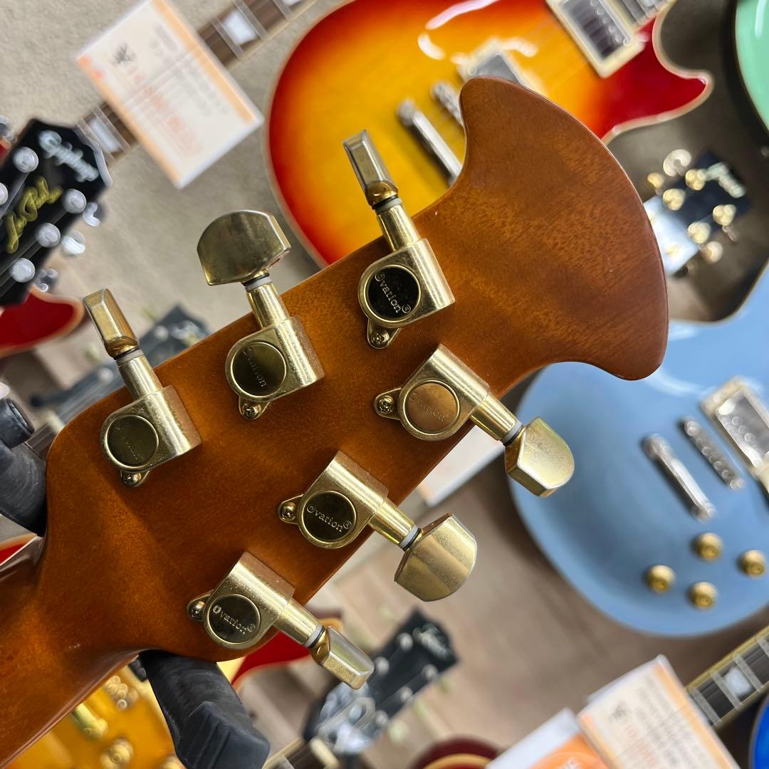 【11807】ovation CE44P スポルテッドメイプル エレアコ