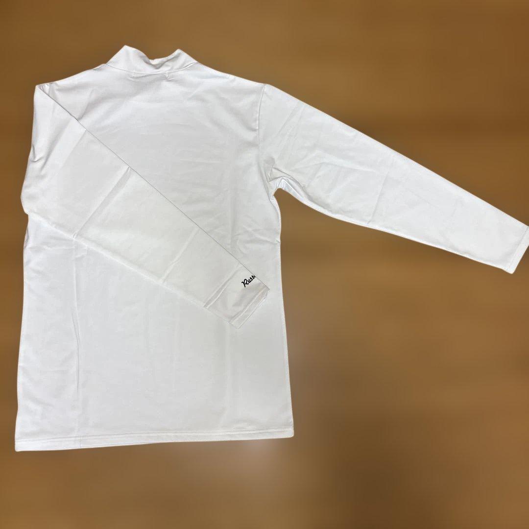 ☆新品☆Russeluno ラッセルノ　ホワイト 長袖シャツLL 裏起毛
