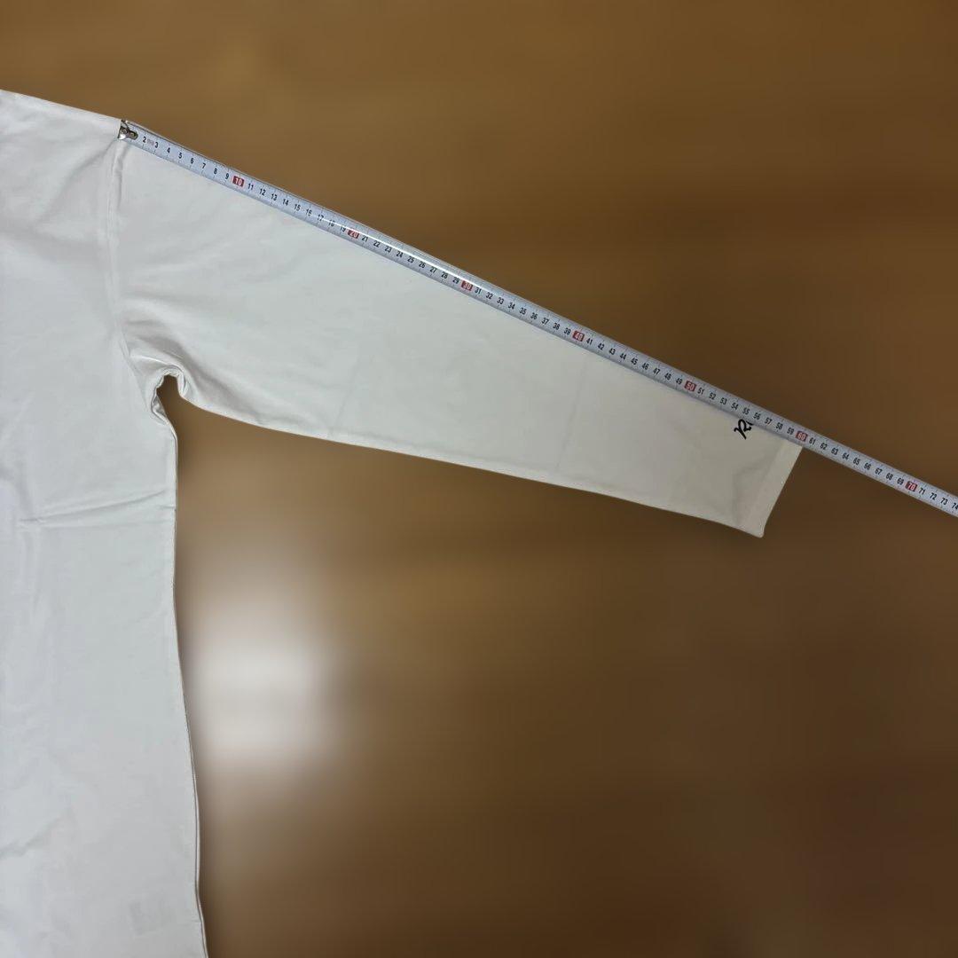 ☆新品☆Russeluno ラッセルノ　ホワイト 長袖シャツLL 裏起毛