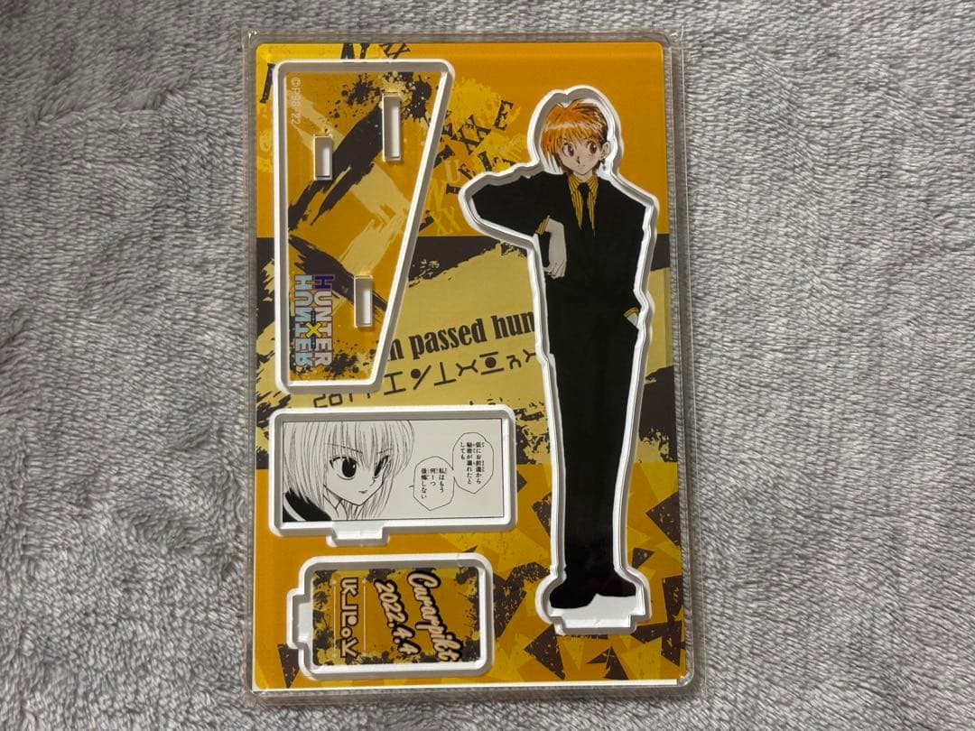 HUNTER × HUNTER アクスタ 缶バッジ バースデー クラピカ
