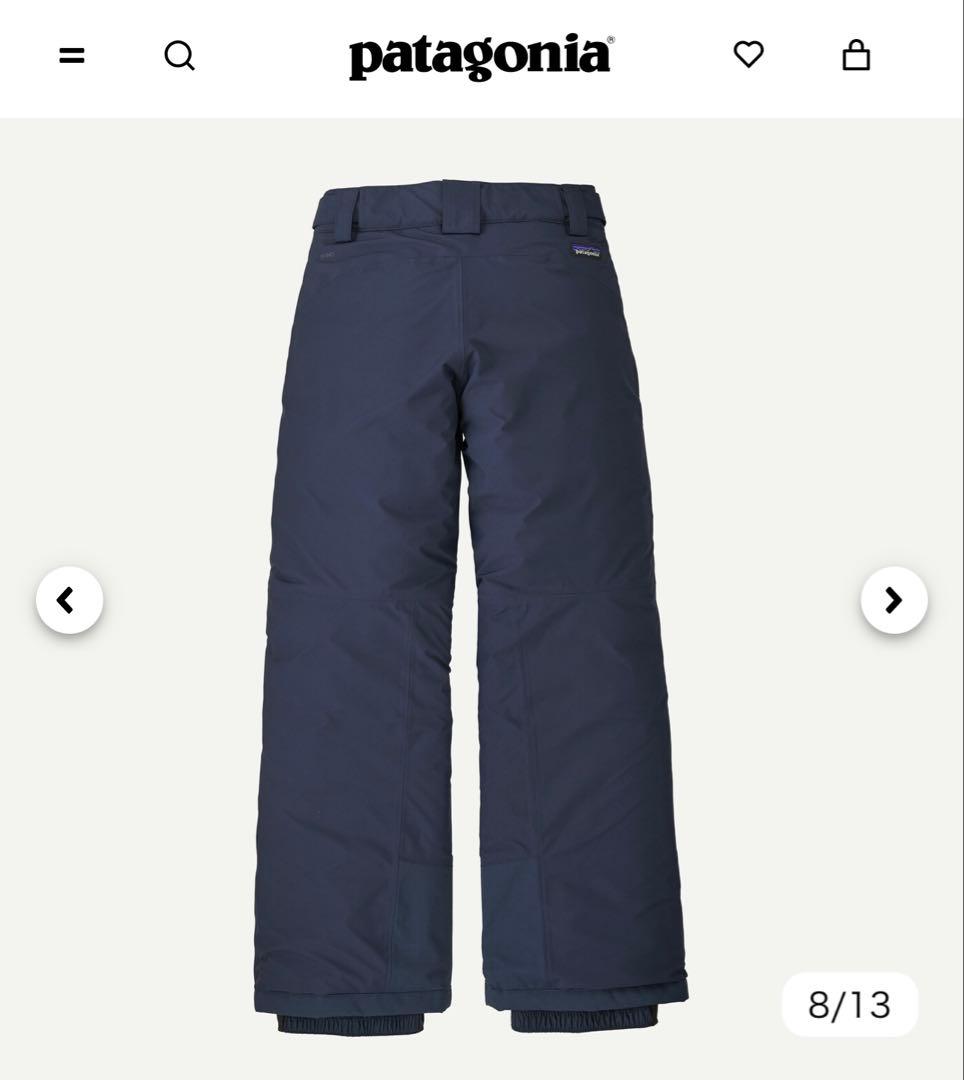 パタゴニア　キッズ・パウダー・タウン・パンツ　XL 14