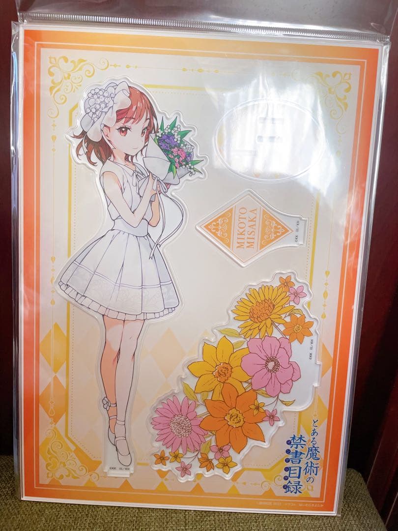 とある魔術の禁書目録　ホワイトドレス　アクリルスタンド