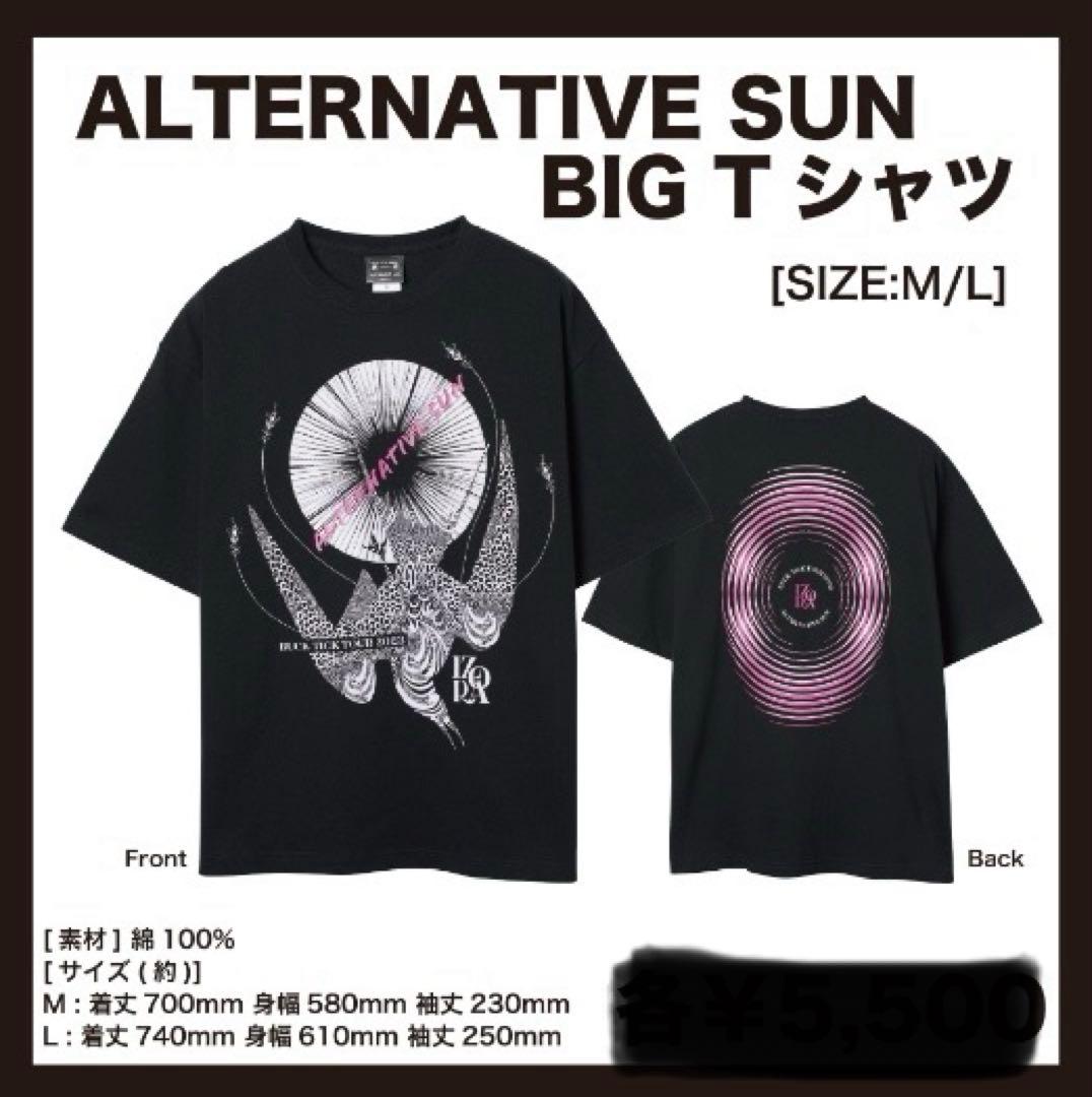 BUCK-TICK 異空　ALTERNATIVE SUN BIG Tシャツ L