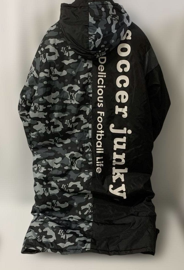 Soccer junky サッカージャンキー　ベンチコート Lサイズ　大人