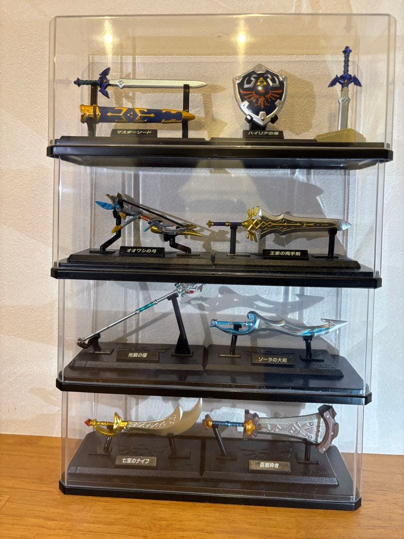 【早い者勝ち】クリアケース入り 新品 ゼルダの伝説 ウェポンコレクション