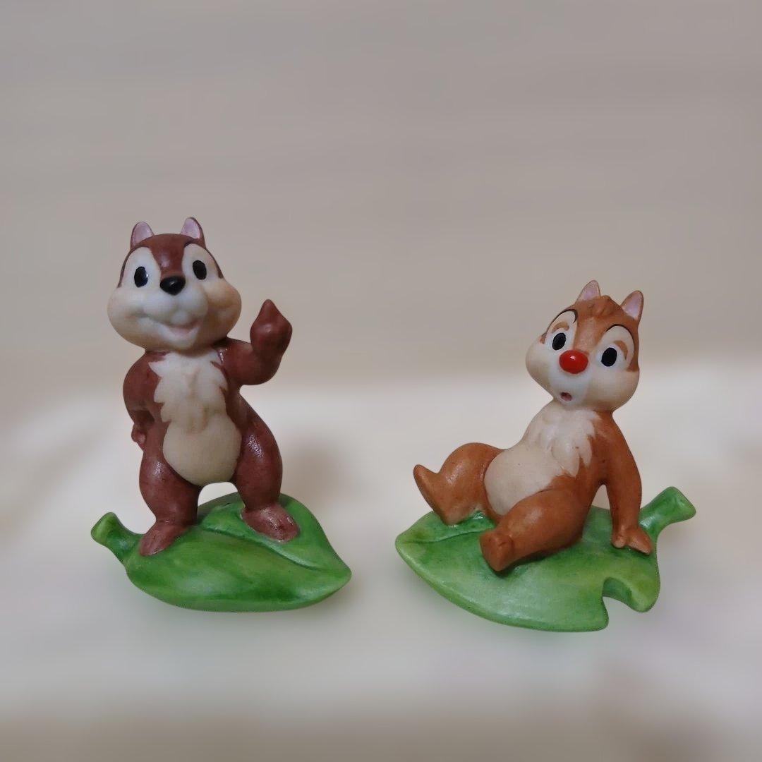 チップとデール ガーデンフィギュアセット