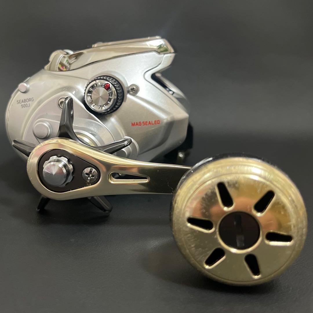 【最高峰✨美品✨ケーブル付】ダイワ シーボーグ 500J 電動リール