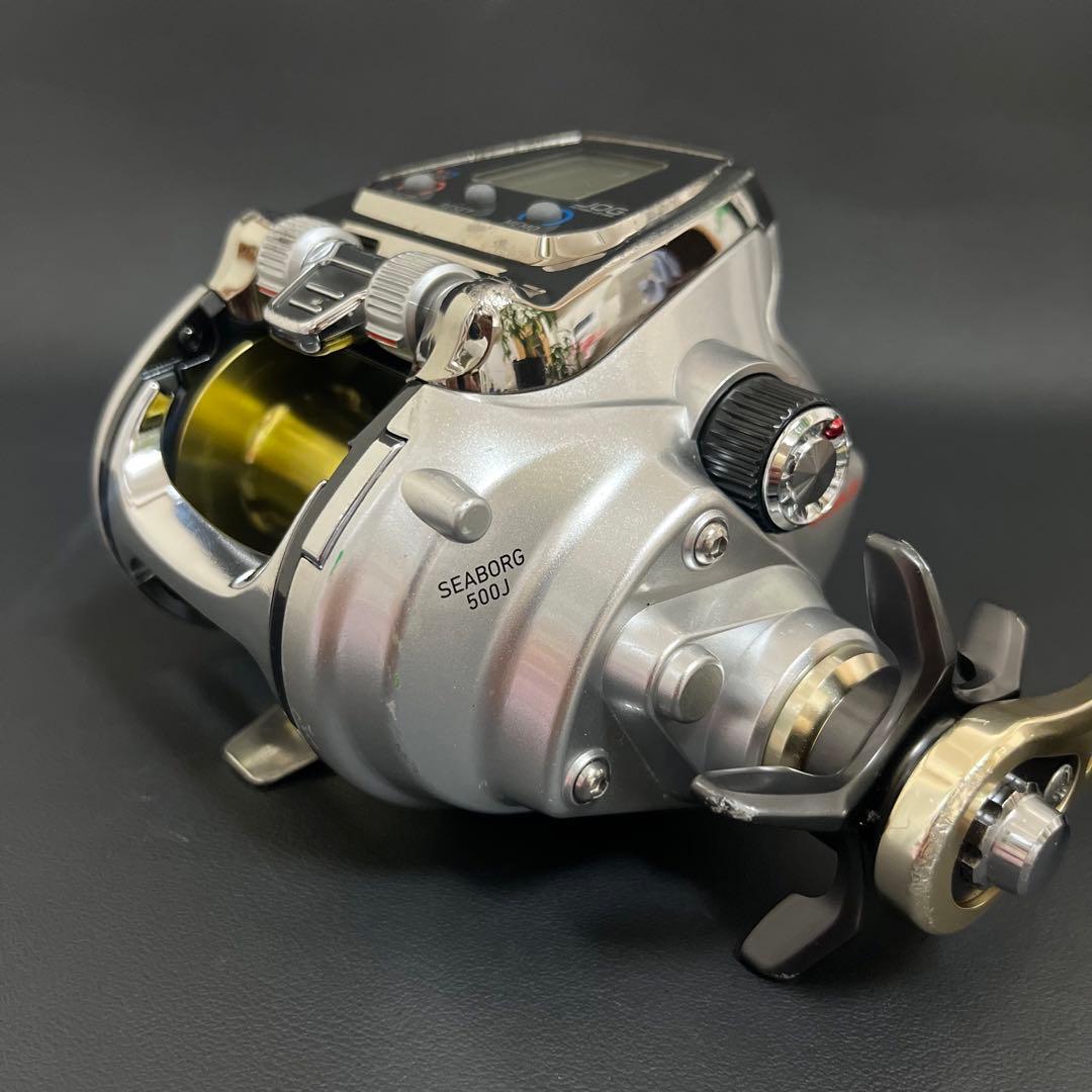 【最高峰✨美品✨ケーブル付】ダイワ シーボーグ 500J 電動リール