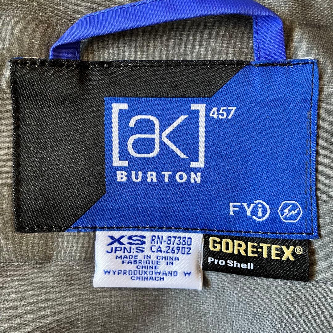 #4L✨BURTON AK457Pro✨ゴアテックス✨スノボジャケット メンズS