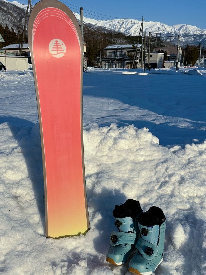 Burtonバートングリルマスターボード 155とバインディングM