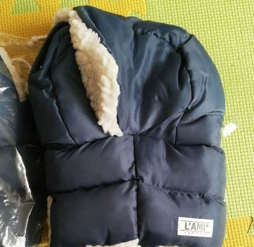 フェリシモ LAMI 自転車につける あったかハンドマフ
